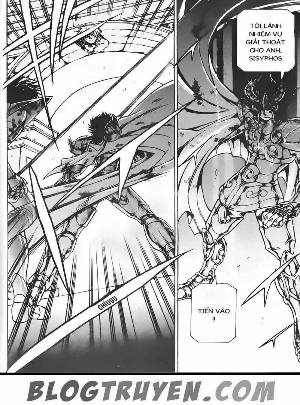 Truyện Tranh Truyền Thuyết Minh Vương - Sain Saiyan: The Lost Canvas trang 4