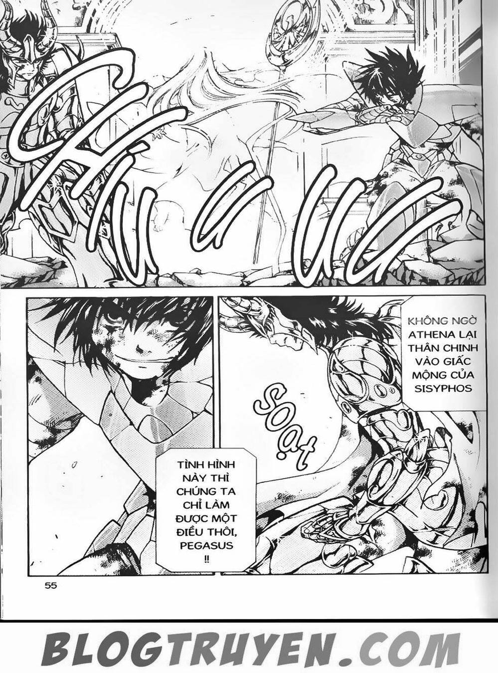 Truyện Tranh Truyền Thuyết Minh Vương - Sain Saiyan: The Lost Canvas trang 4