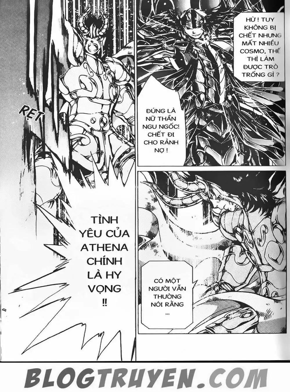 Truyện Tranh Truyền Thuyết Minh Vương - Sain Saiyan: The Lost Canvas trang 4