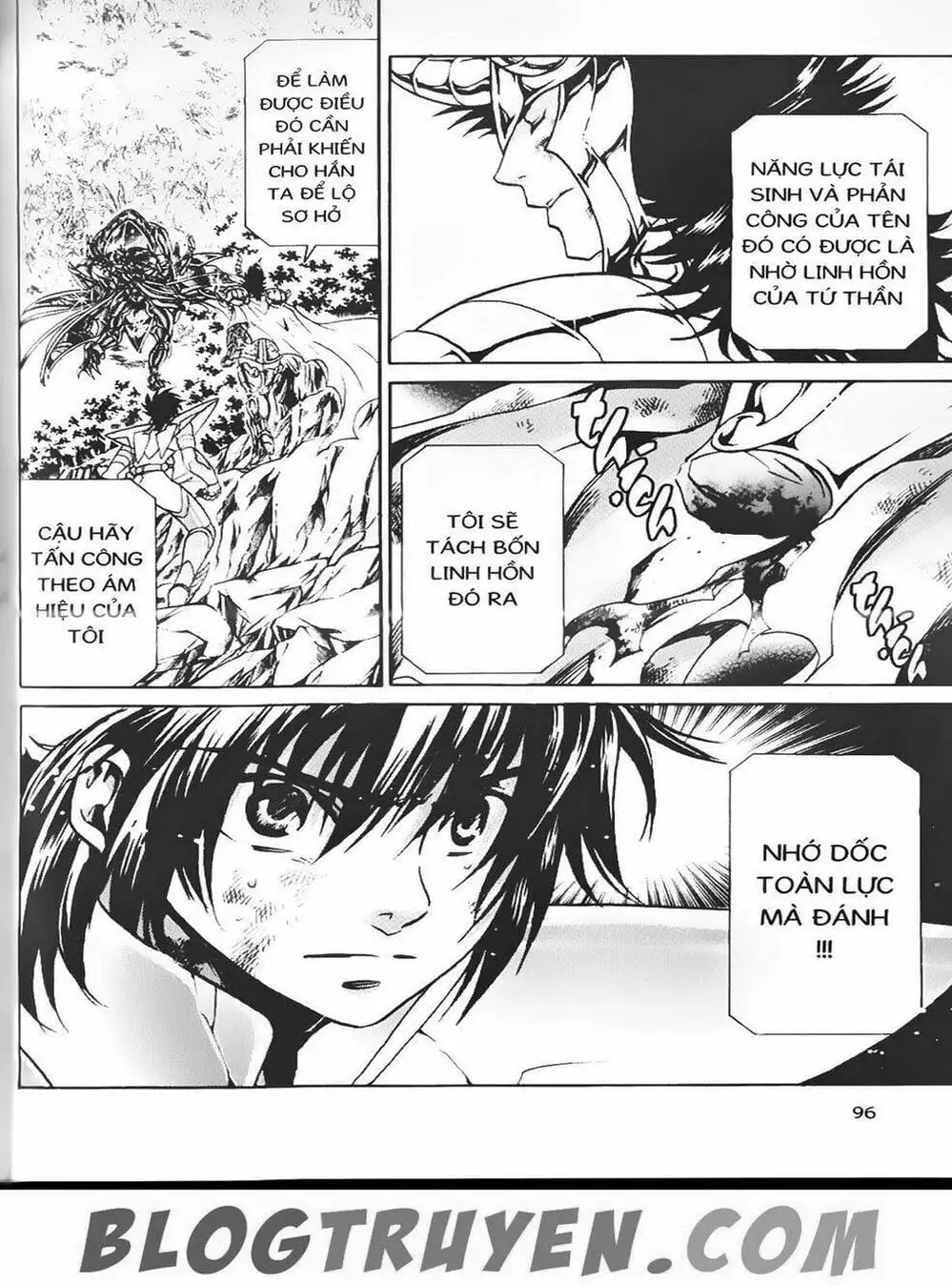 Truyện Tranh Truyền Thuyết Minh Vương - Sain Saiyan: The Lost Canvas trang 4