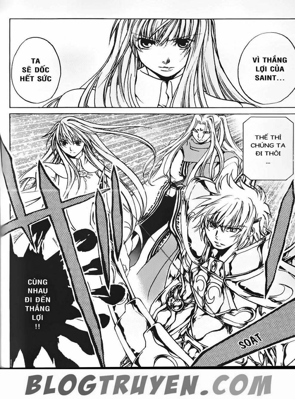 Truyện Tranh Truyền Thuyết Minh Vương - Sain Saiyan: The Lost Canvas trang 4