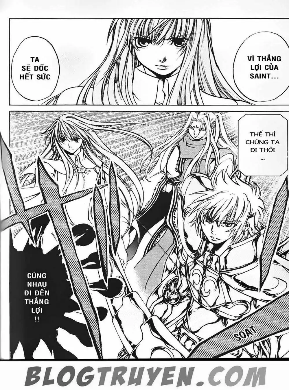 Truyện Tranh Truyền Thuyết Minh Vương - Sain Saiyan: The Lost Canvas trang 4