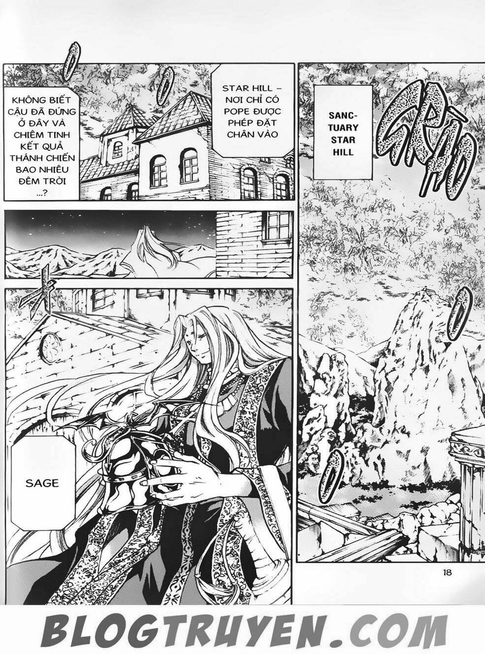 Truyện Tranh Truyền Thuyết Minh Vương - Sain Saiyan: The Lost Canvas trang 4