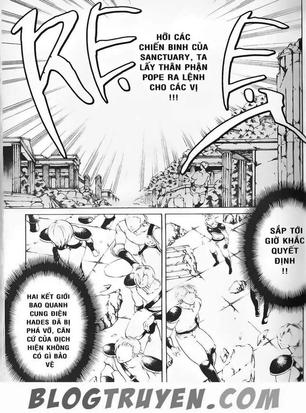 Truyện Tranh Truyền Thuyết Minh Vương - Sain Saiyan: The Lost Canvas trang 4