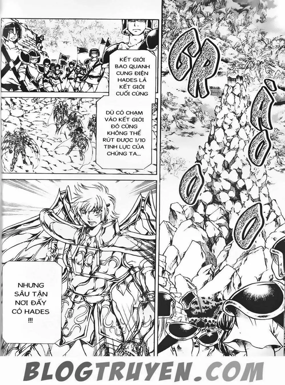 Truyện Tranh Truyền Thuyết Minh Vương - Sain Saiyan: The Lost Canvas trang 4