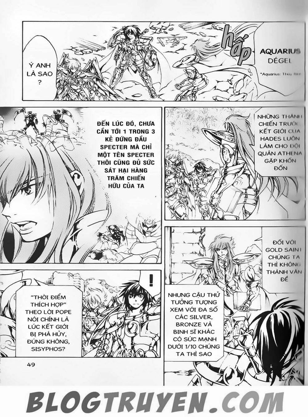 Truyện Tranh Truyền Thuyết Minh Vương - Sain Saiyan: The Lost Canvas trang 4