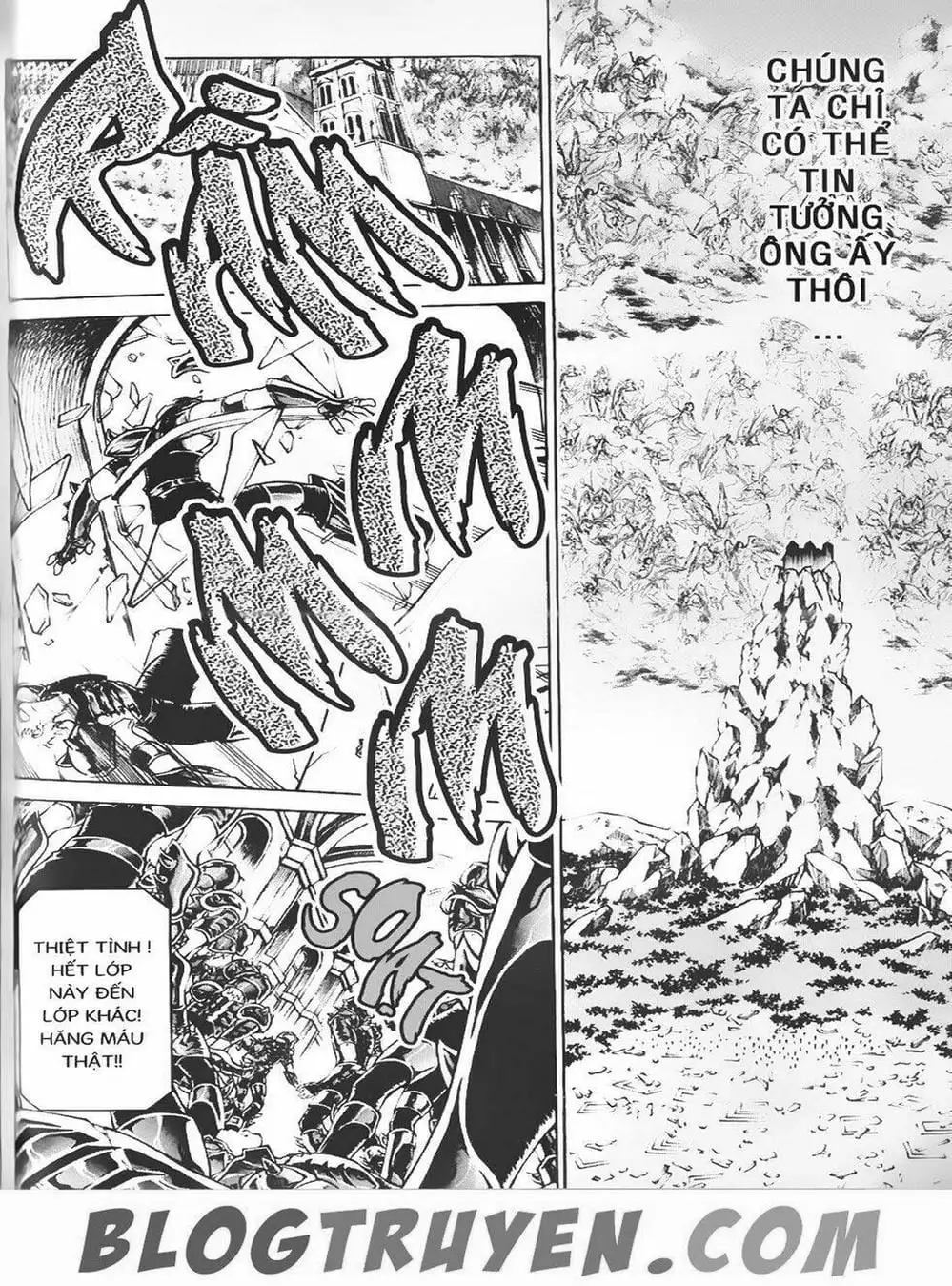 Truyện Tranh Truyền Thuyết Minh Vương - Sain Saiyan: The Lost Canvas trang 4