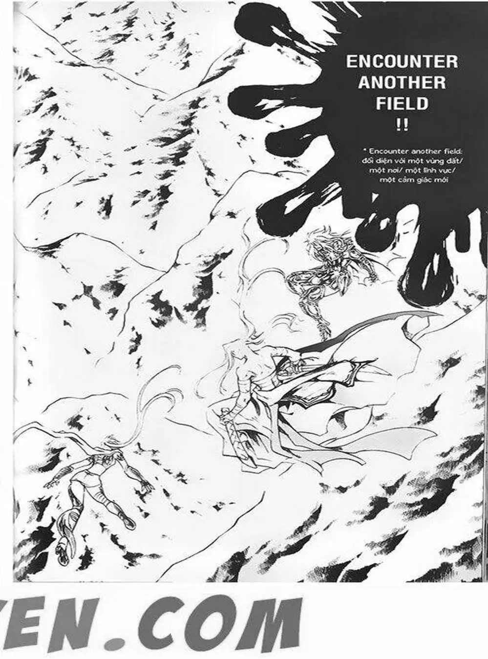 Truyện Tranh Truyền Thuyết Minh Vương - Sain Saiyan: The Lost Canvas trang 4