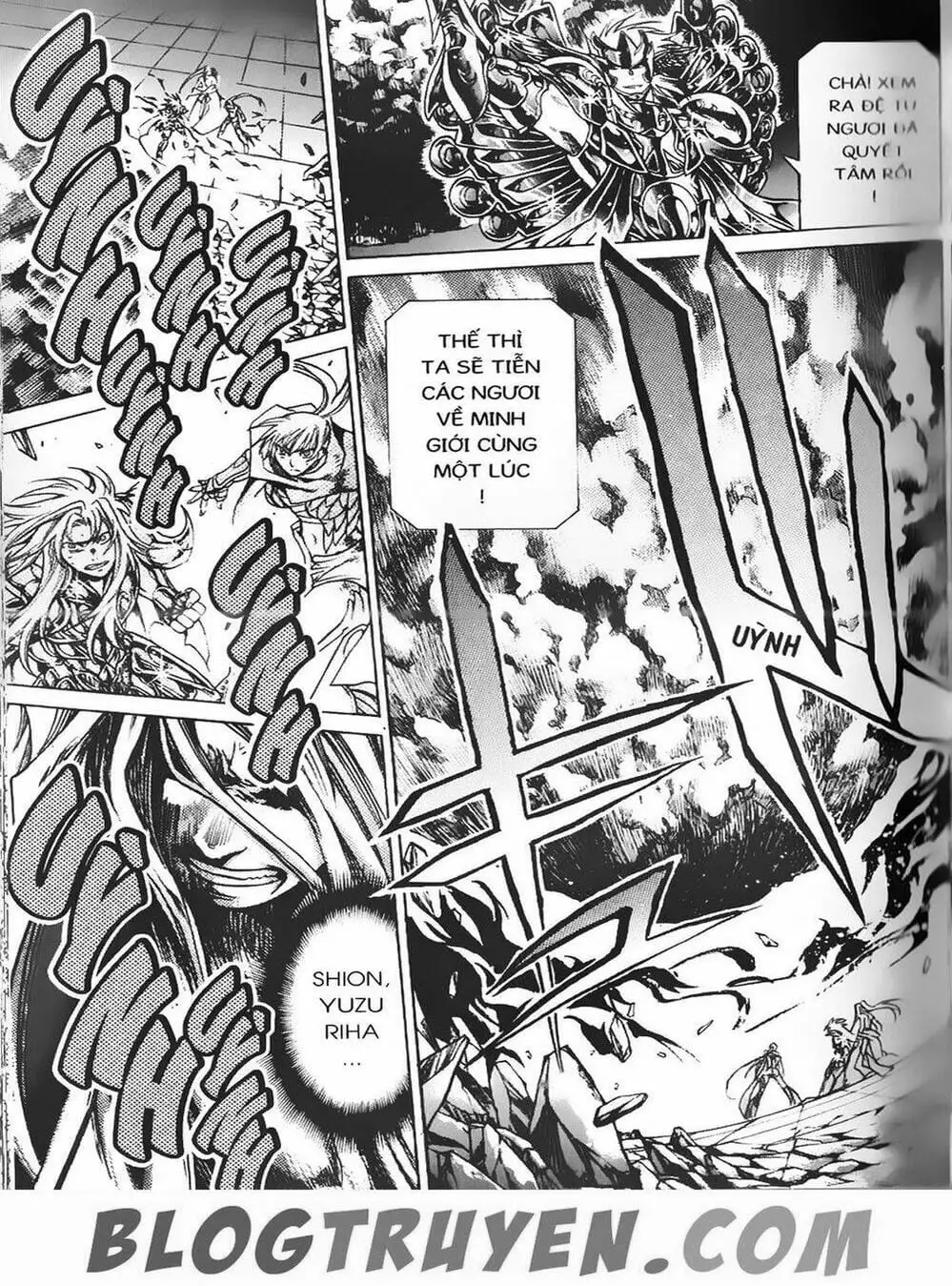 Truyện Tranh Truyền Thuyết Minh Vương - Sain Saiyan: The Lost Canvas trang 4