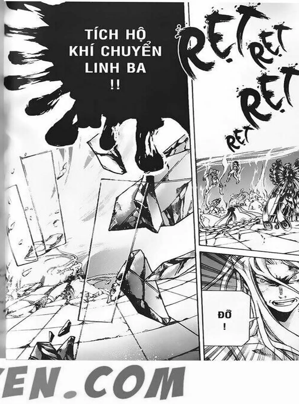 Truyện Tranh Truyền Thuyết Minh Vương - Sain Saiyan: The Lost Canvas trang 4