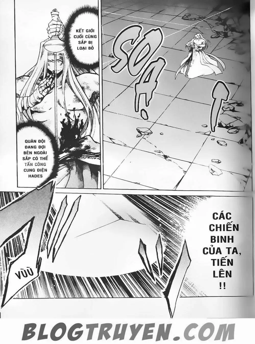 Truyện Tranh Truyền Thuyết Minh Vương - Sain Saiyan: The Lost Canvas trang 4