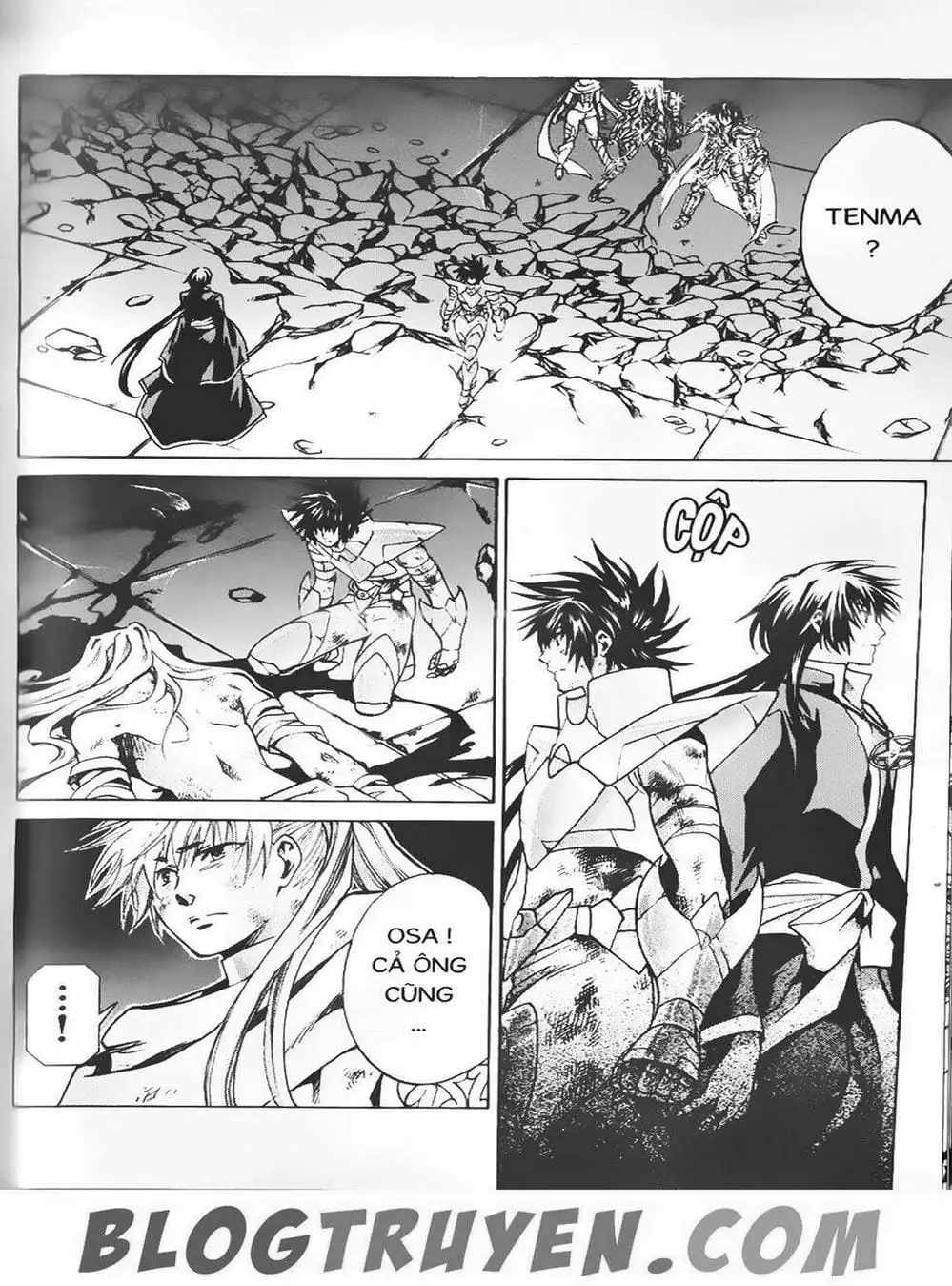 Truyện Tranh Truyền Thuyết Minh Vương - Sain Saiyan: The Lost Canvas trang 4