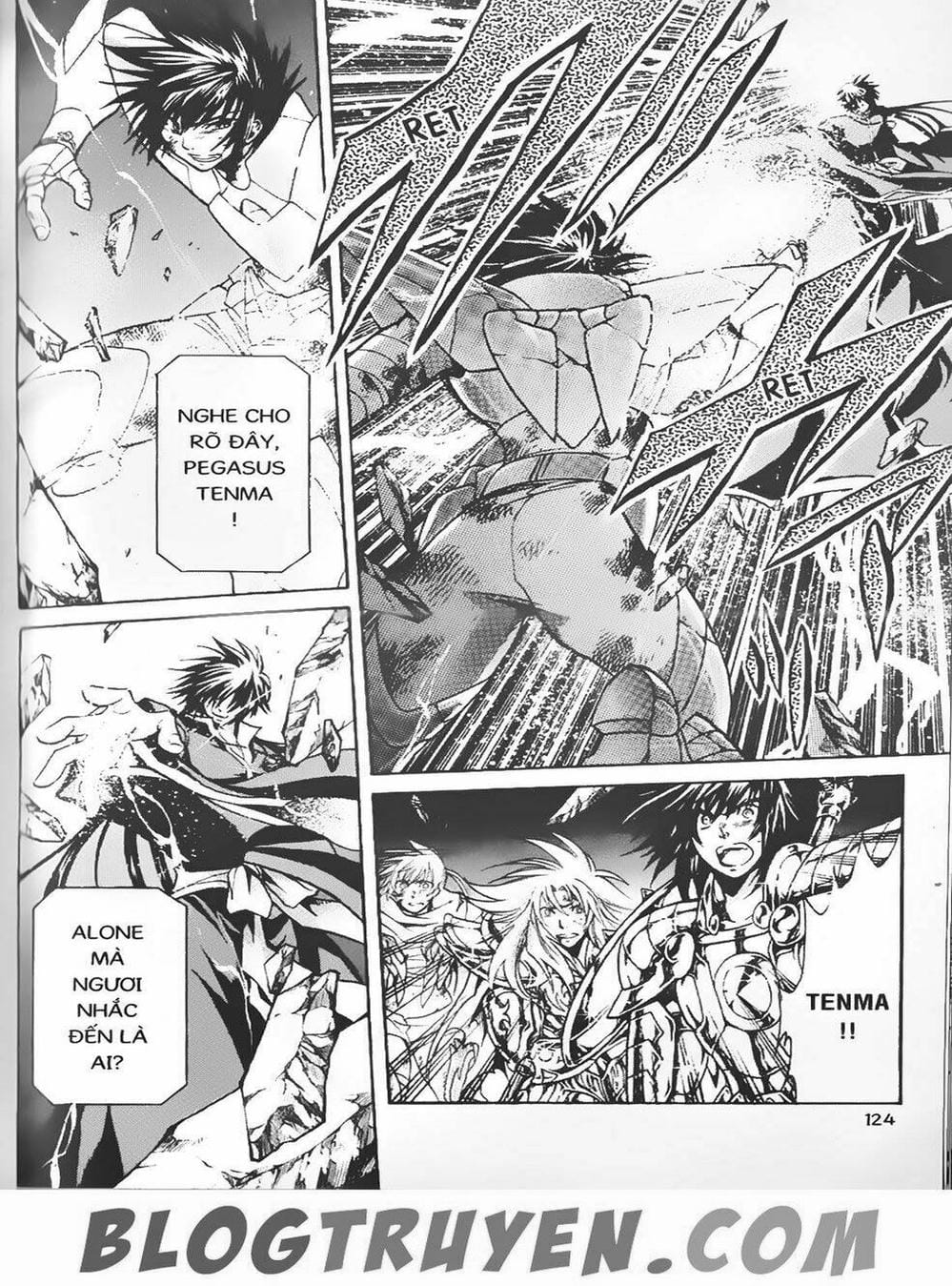 Truyện Tranh Truyền Thuyết Minh Vương - Sain Saiyan: The Lost Canvas trang 4