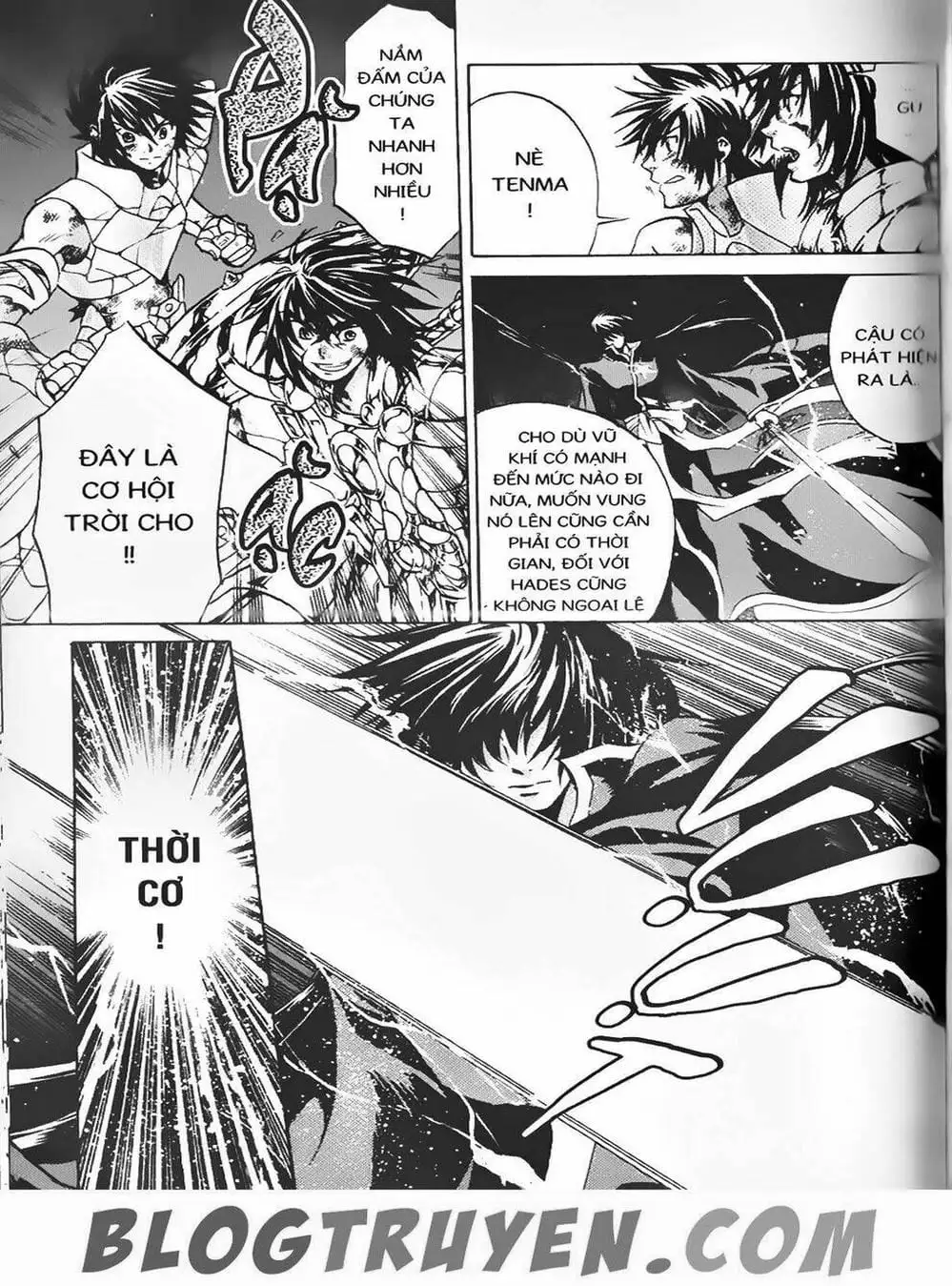 Truyện Tranh Truyền Thuyết Minh Vương - Sain Saiyan: The Lost Canvas trang 4