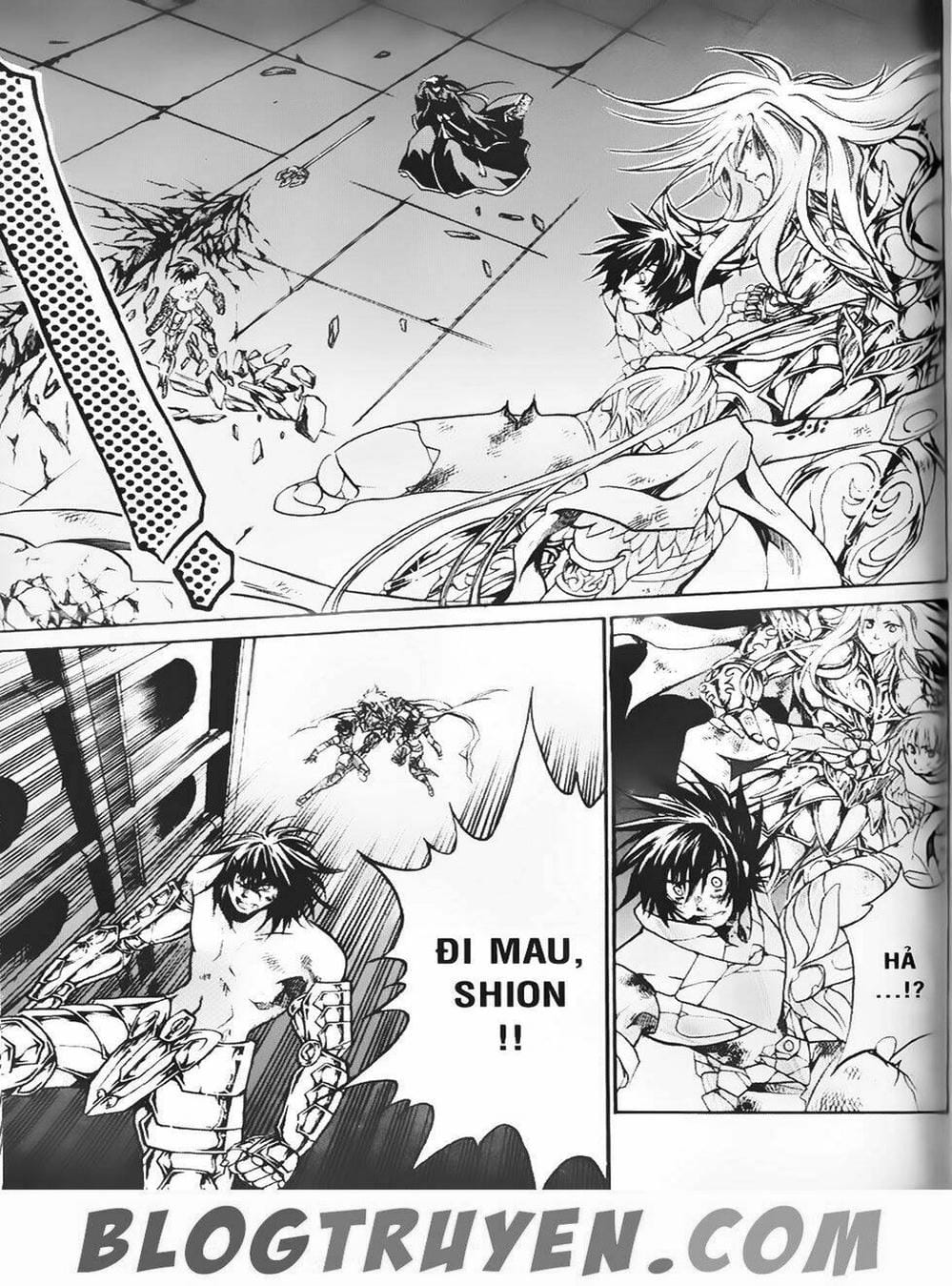 Truyện Tranh Truyền Thuyết Minh Vương - Sain Saiyan: The Lost Canvas trang 4