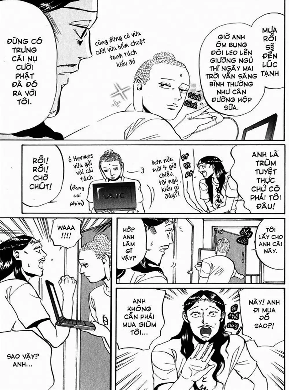 Truyện Tranh Chúa Jesus Và Phật Gautama - Saint Oniisan trang 3