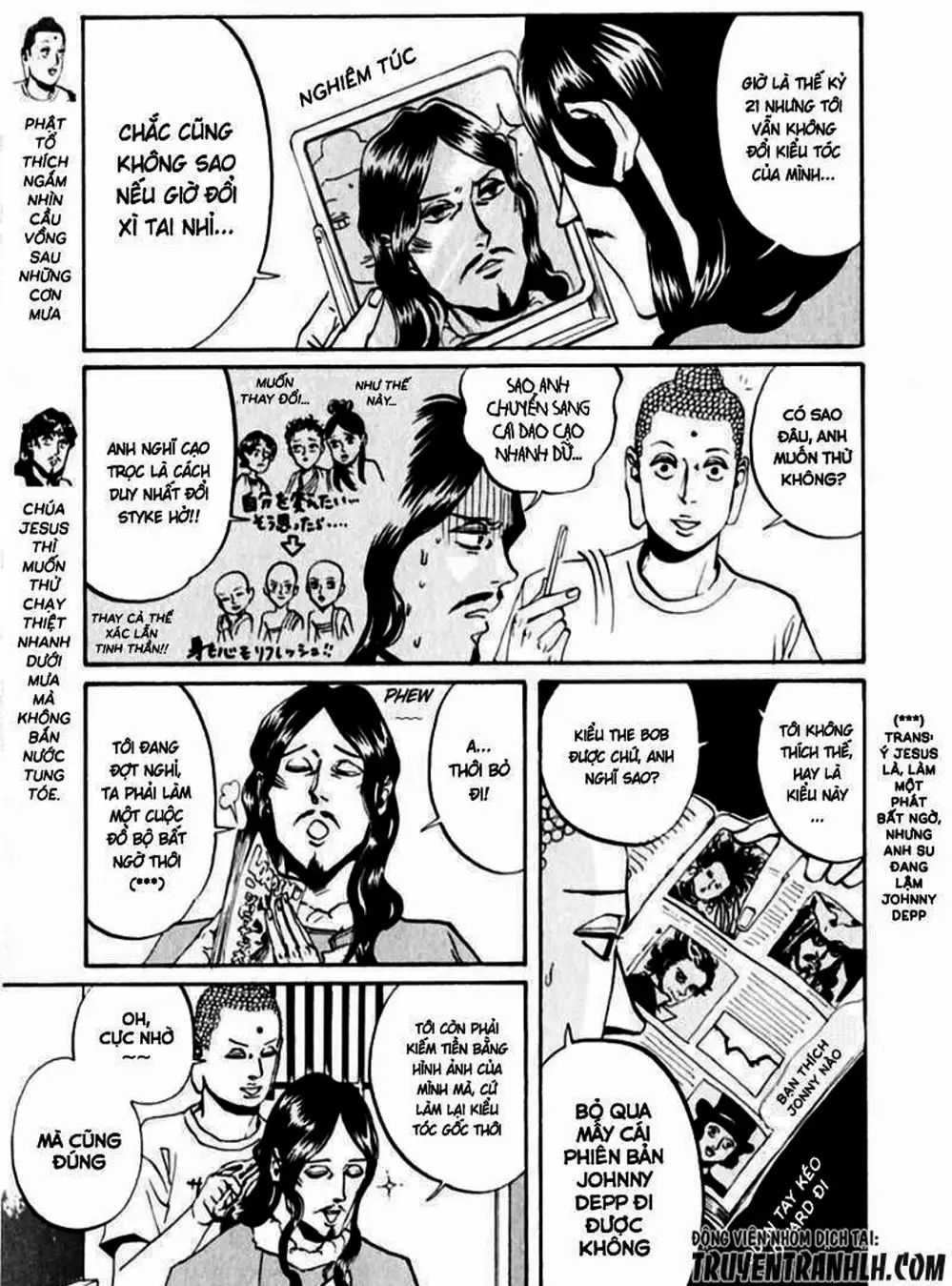 Truyện Tranh Chúa Jesus Và Phật Gautama - Saint Oniisan trang 3