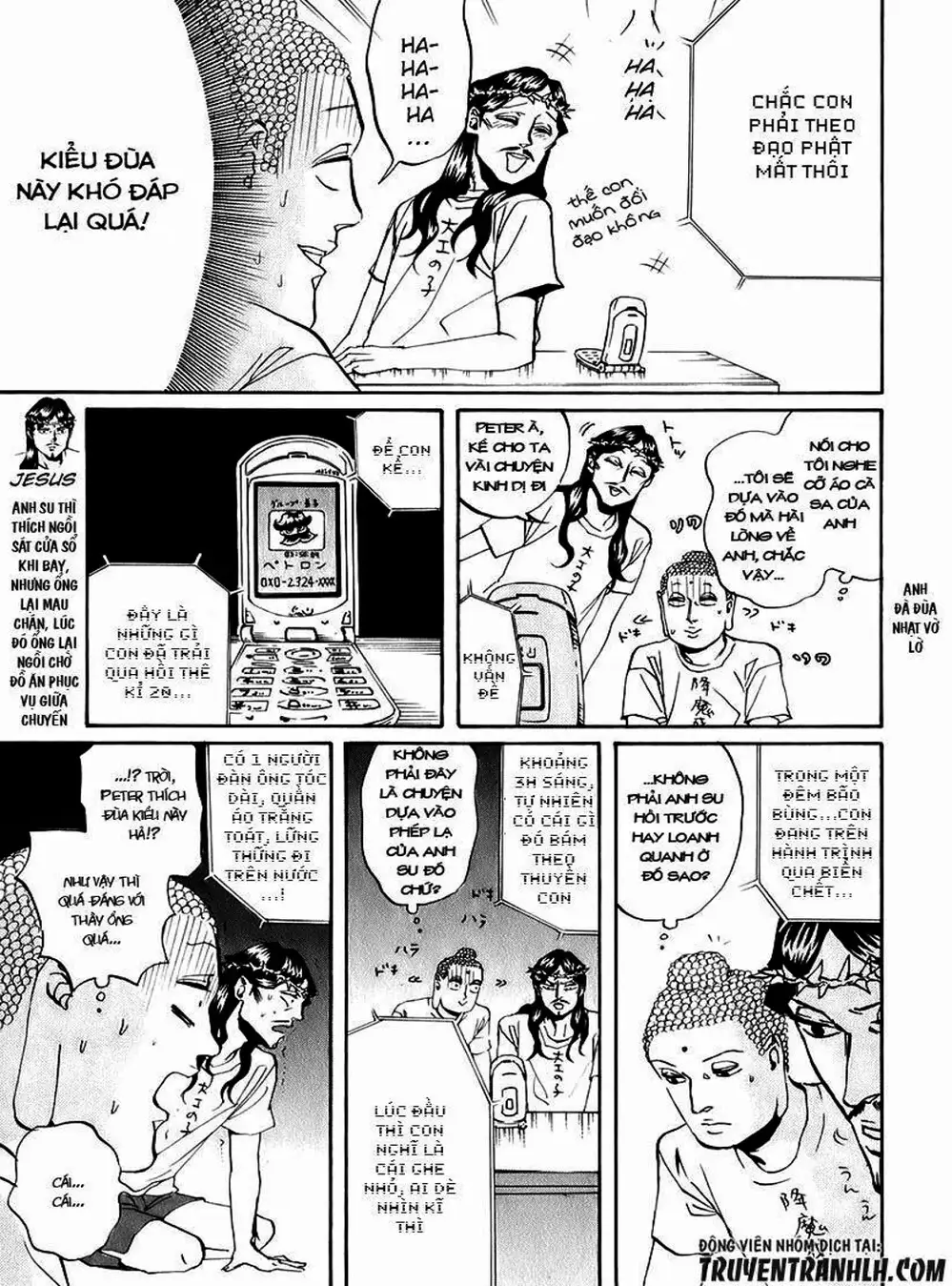 Truyện Tranh Chúa Jesus Và Phật Gautama - Saint Oniisan trang 3