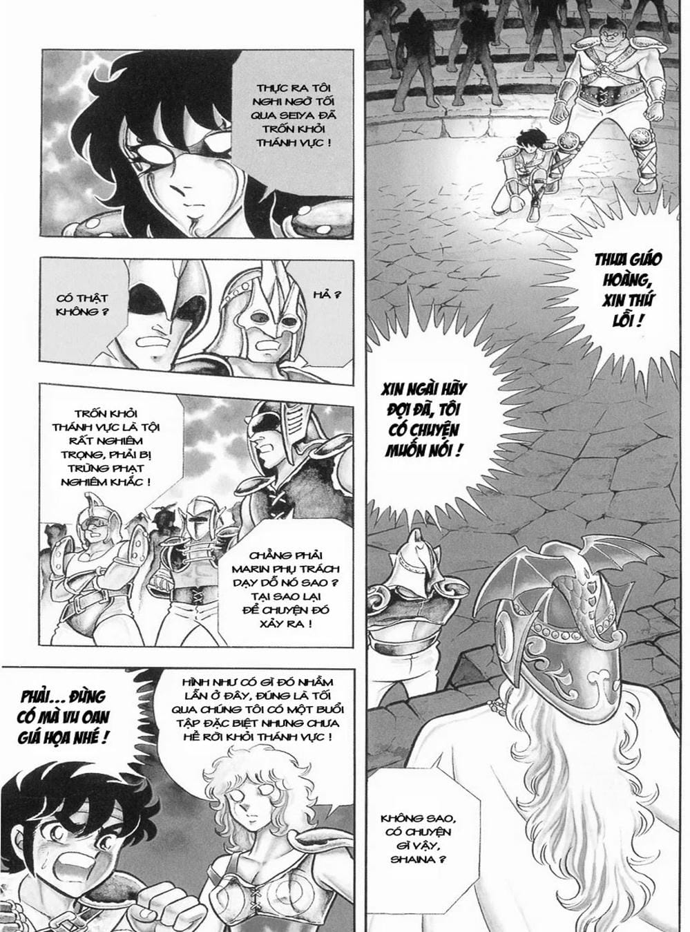 Truyện Tranh Áo Giáp Vàng - Saint Seiya trang 4