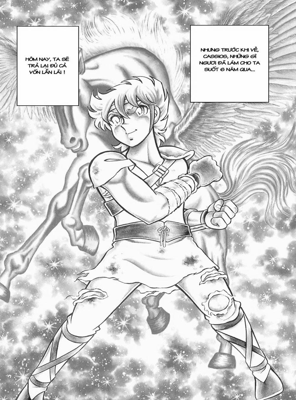 Truyện Tranh Áo Giáp Vàng - Saint Seiya trang 4