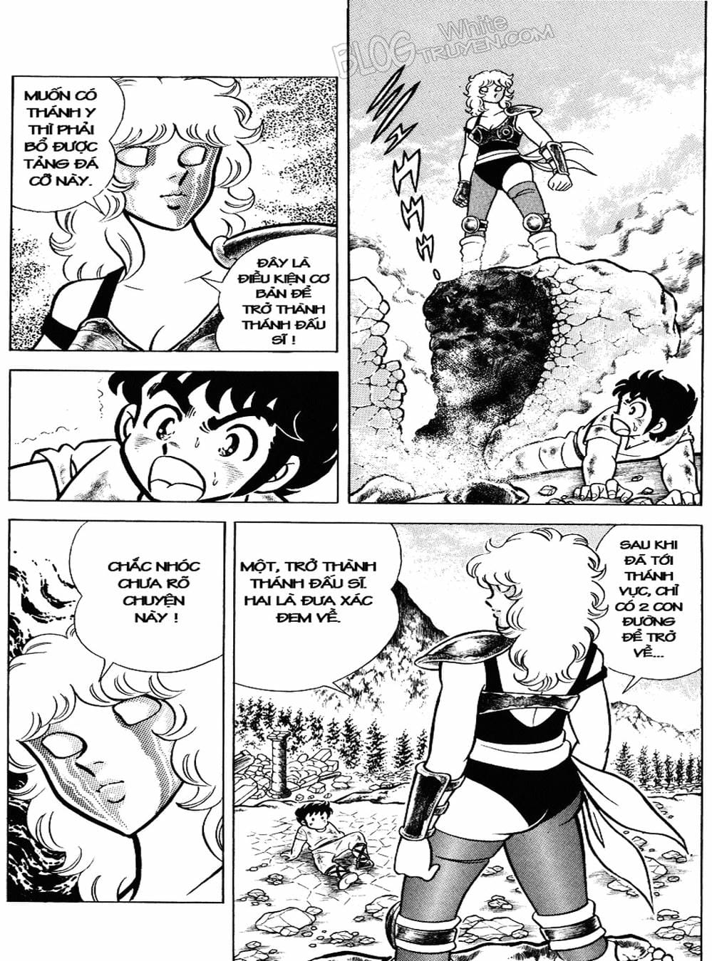 Truyện Tranh Áo Giáp Vàng - Saint Seiya trang 4