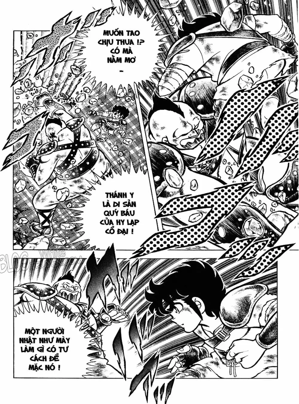 Truyện Tranh Áo Giáp Vàng - Saint Seiya trang 4