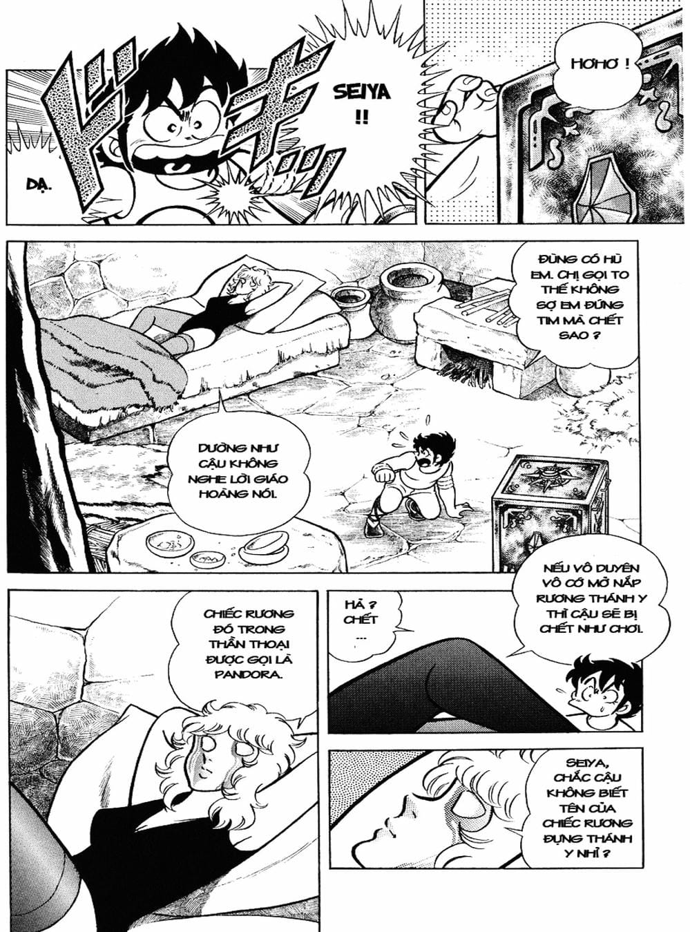 Truyện Tranh Áo Giáp Vàng - Saint Seiya trang 4