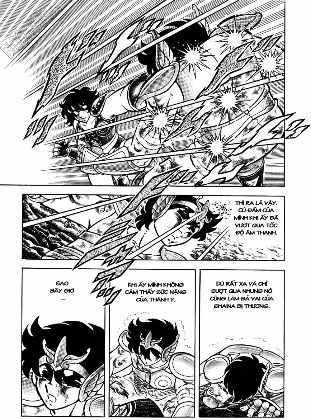 Truyện Tranh Áo Giáp Vàng - Saint Seiya trang 4