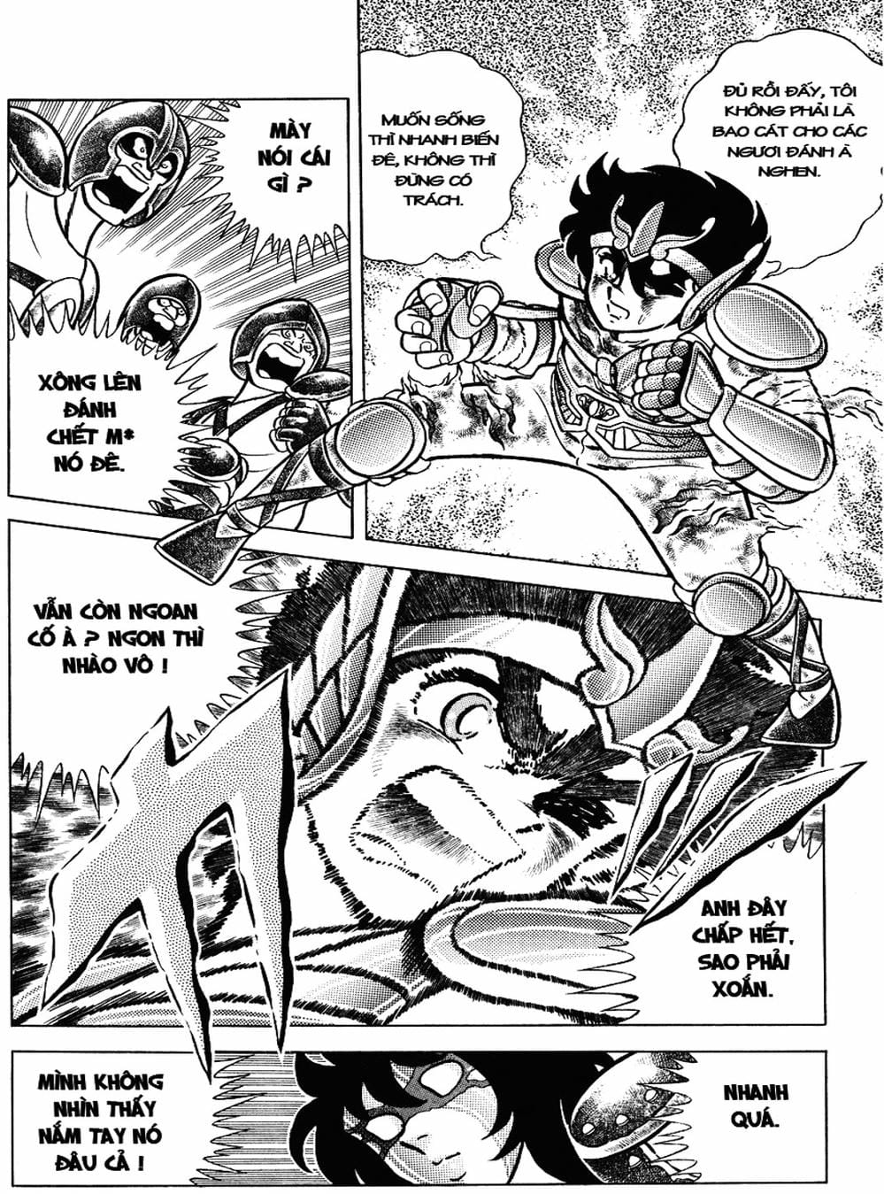 Truyện Tranh Áo Giáp Vàng - Saint Seiya trang 4