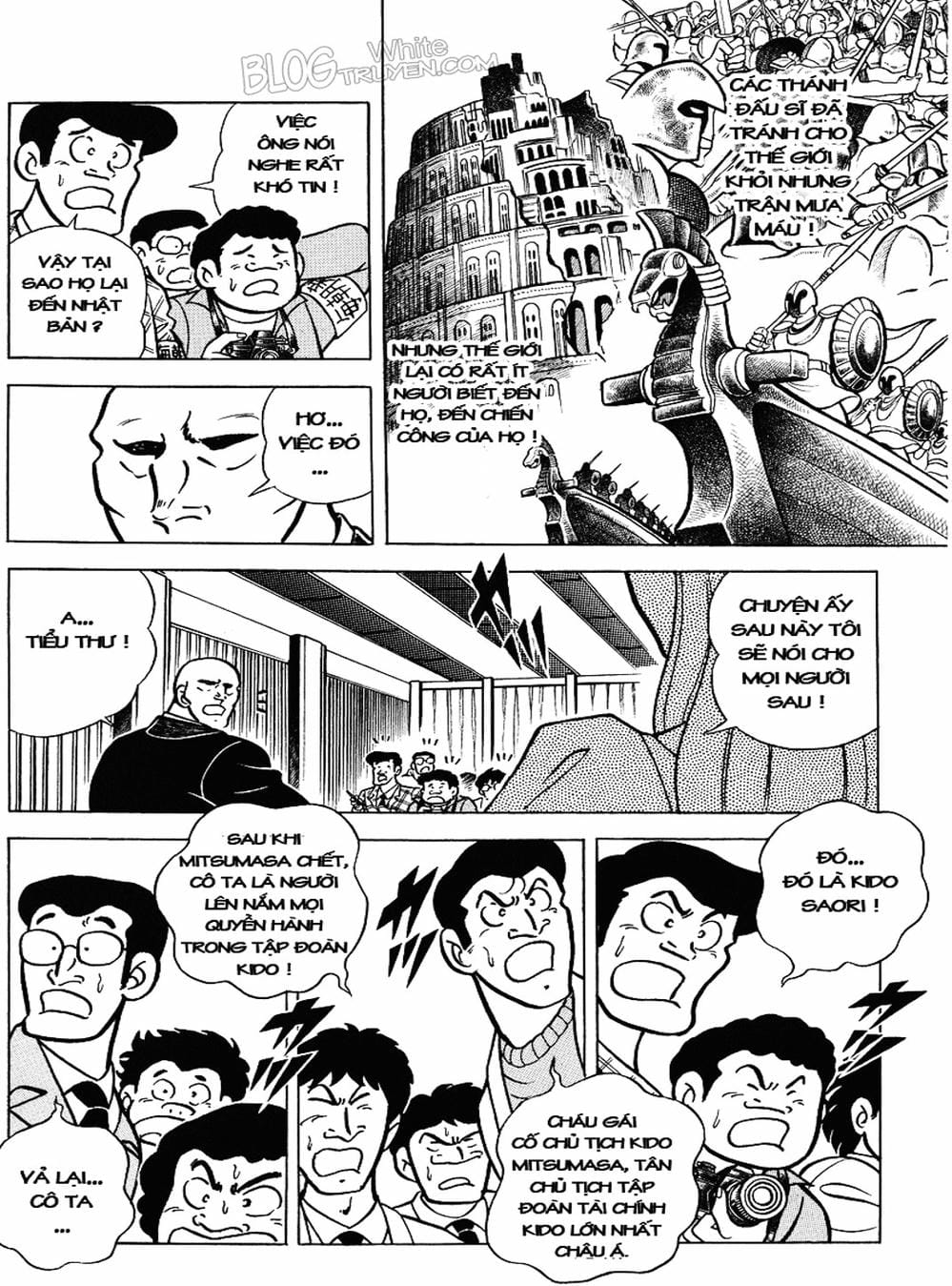 Truyện Tranh Áo Giáp Vàng - Saint Seiya trang 4