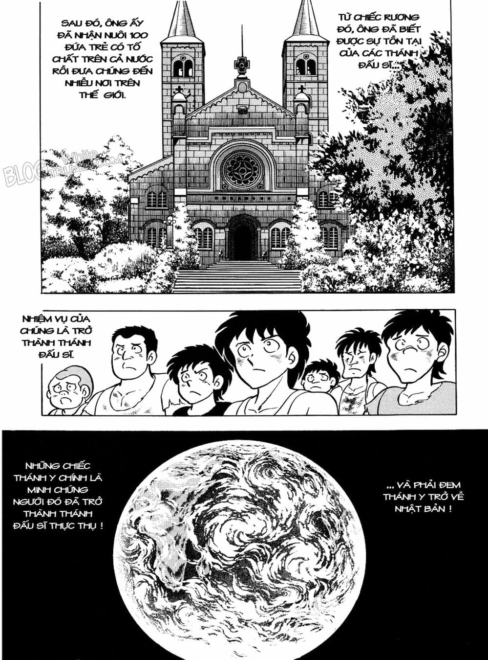 Truyện Tranh Áo Giáp Vàng - Saint Seiya trang 4