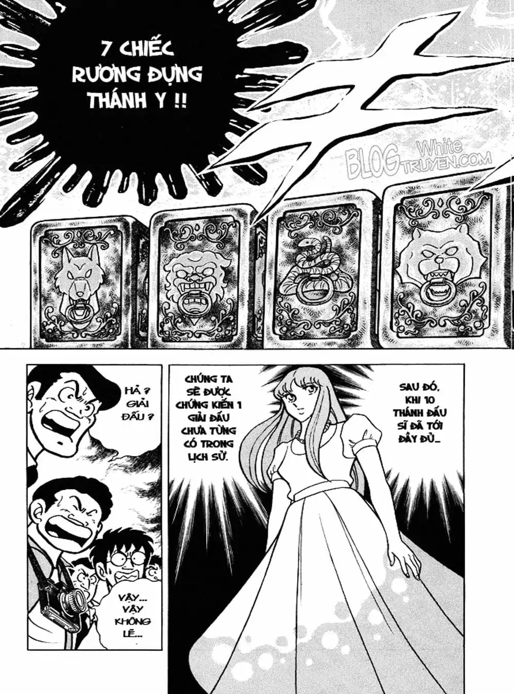 Truyện Tranh Áo Giáp Vàng - Saint Seiya trang 4
