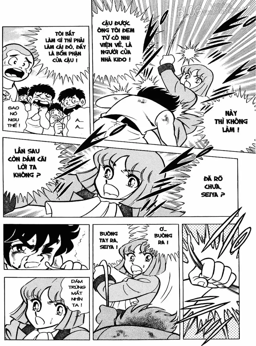 Truyện Tranh Áo Giáp Vàng - Saint Seiya trang 4