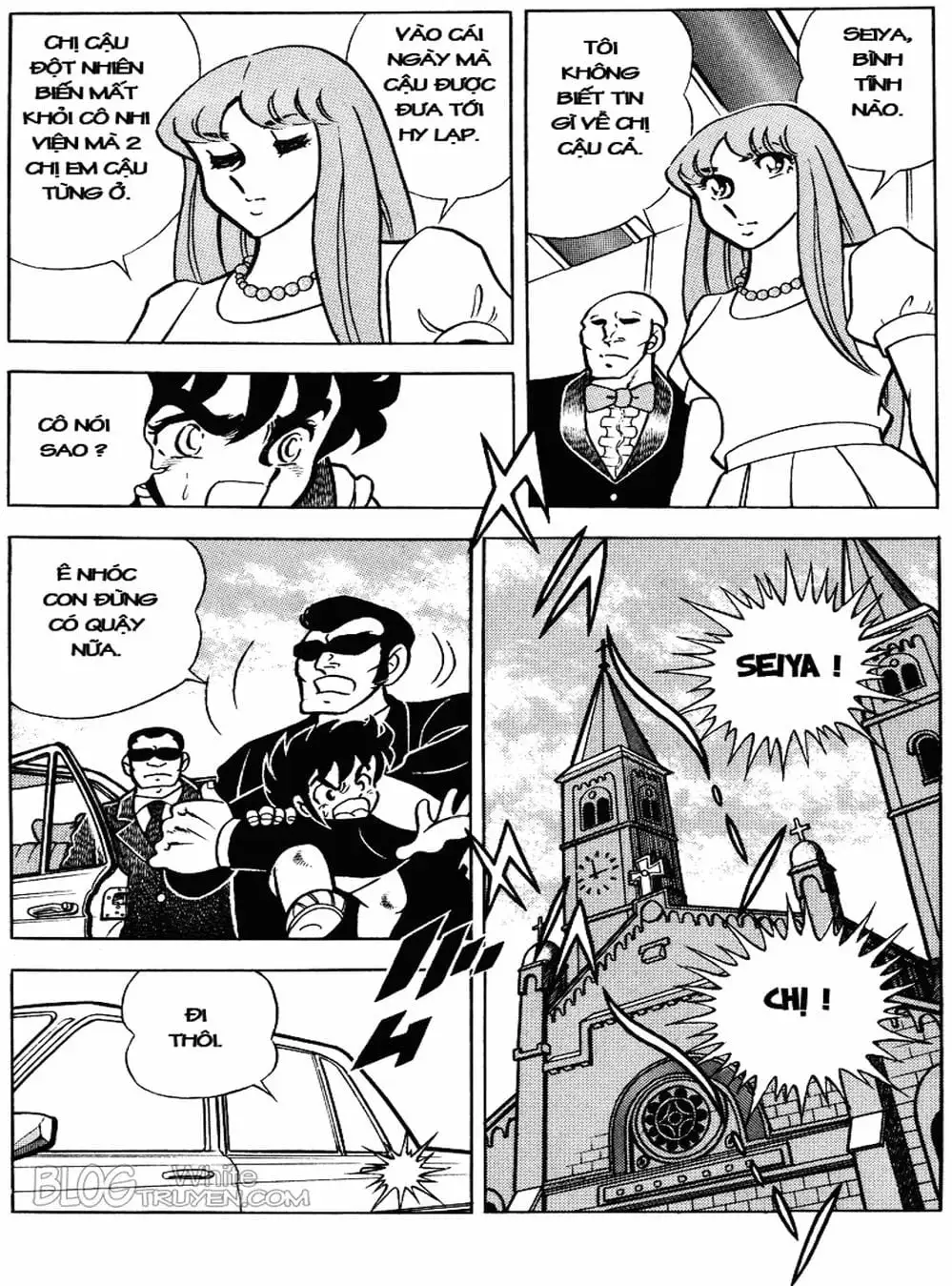 Truyện Tranh Áo Giáp Vàng - Saint Seiya trang 4