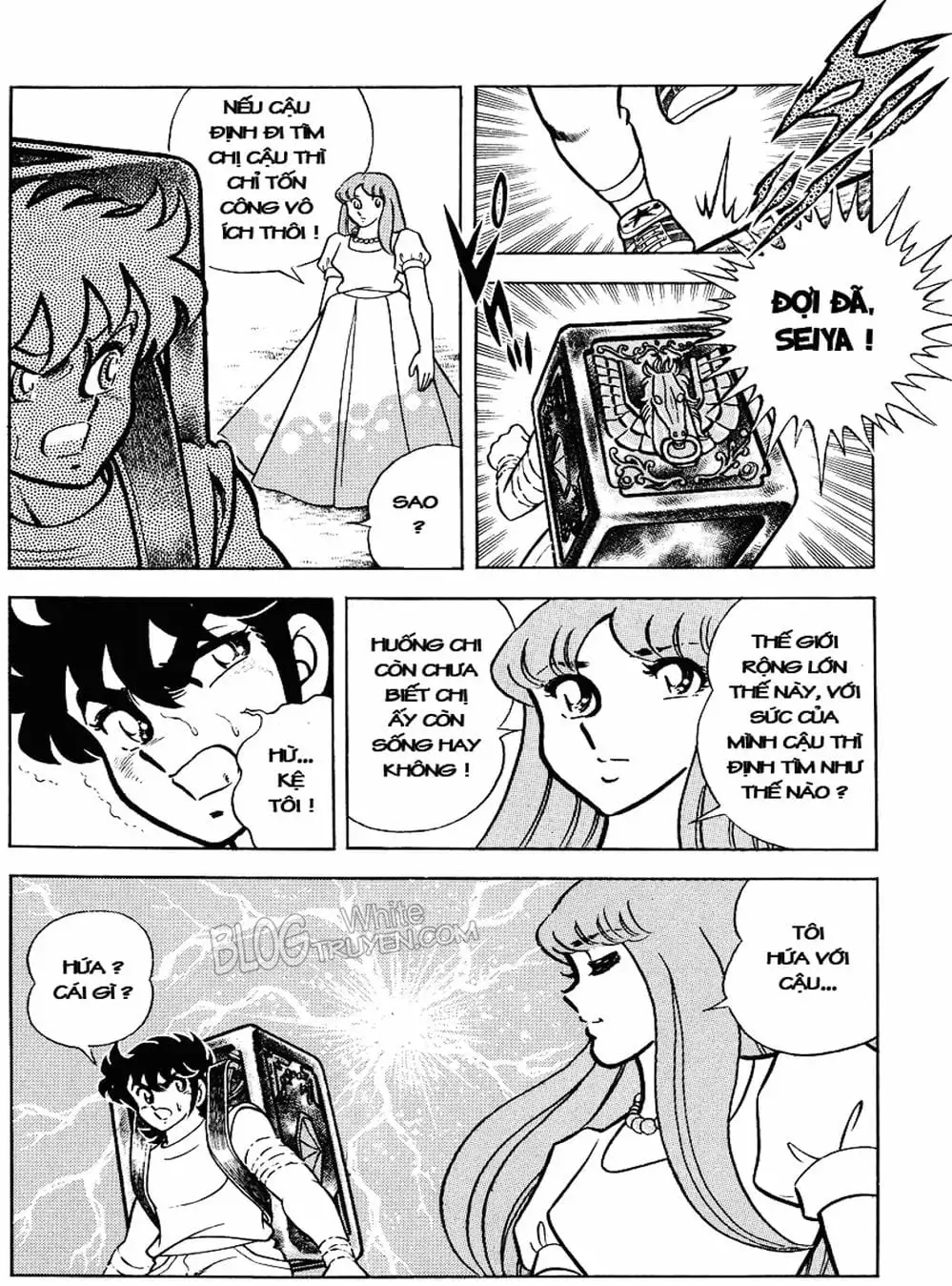 Truyện Tranh Áo Giáp Vàng - Saint Seiya trang 4