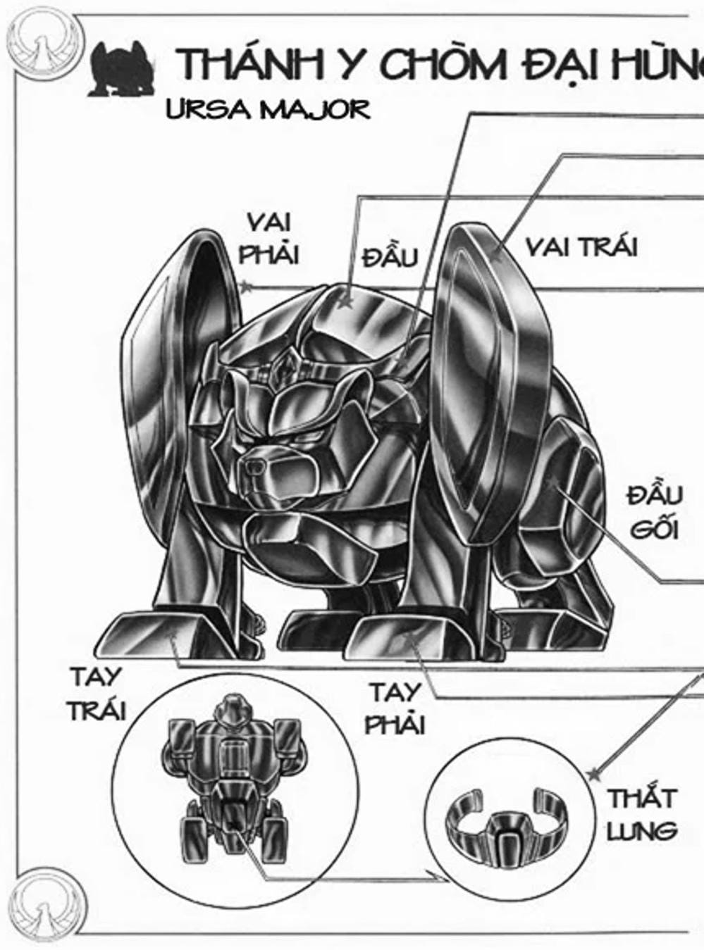 Truyện Tranh Áo Giáp Vàng - Saint Seiya trang 4