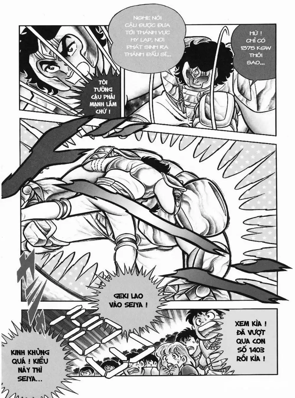 Truyện Tranh Áo Giáp Vàng - Saint Seiya trang 4
