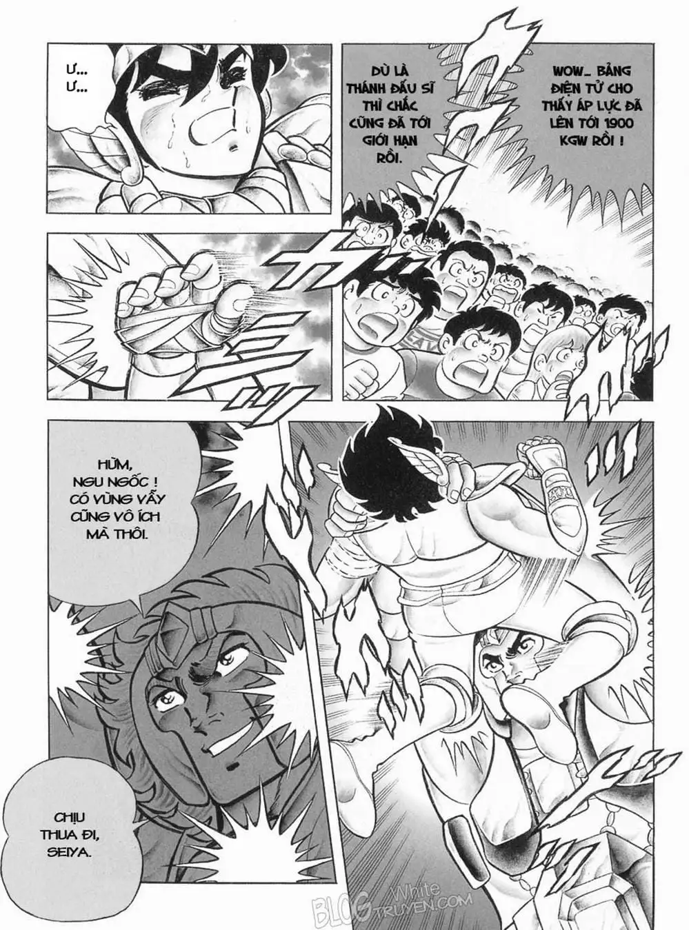 Truyện Tranh Áo Giáp Vàng - Saint Seiya trang 4