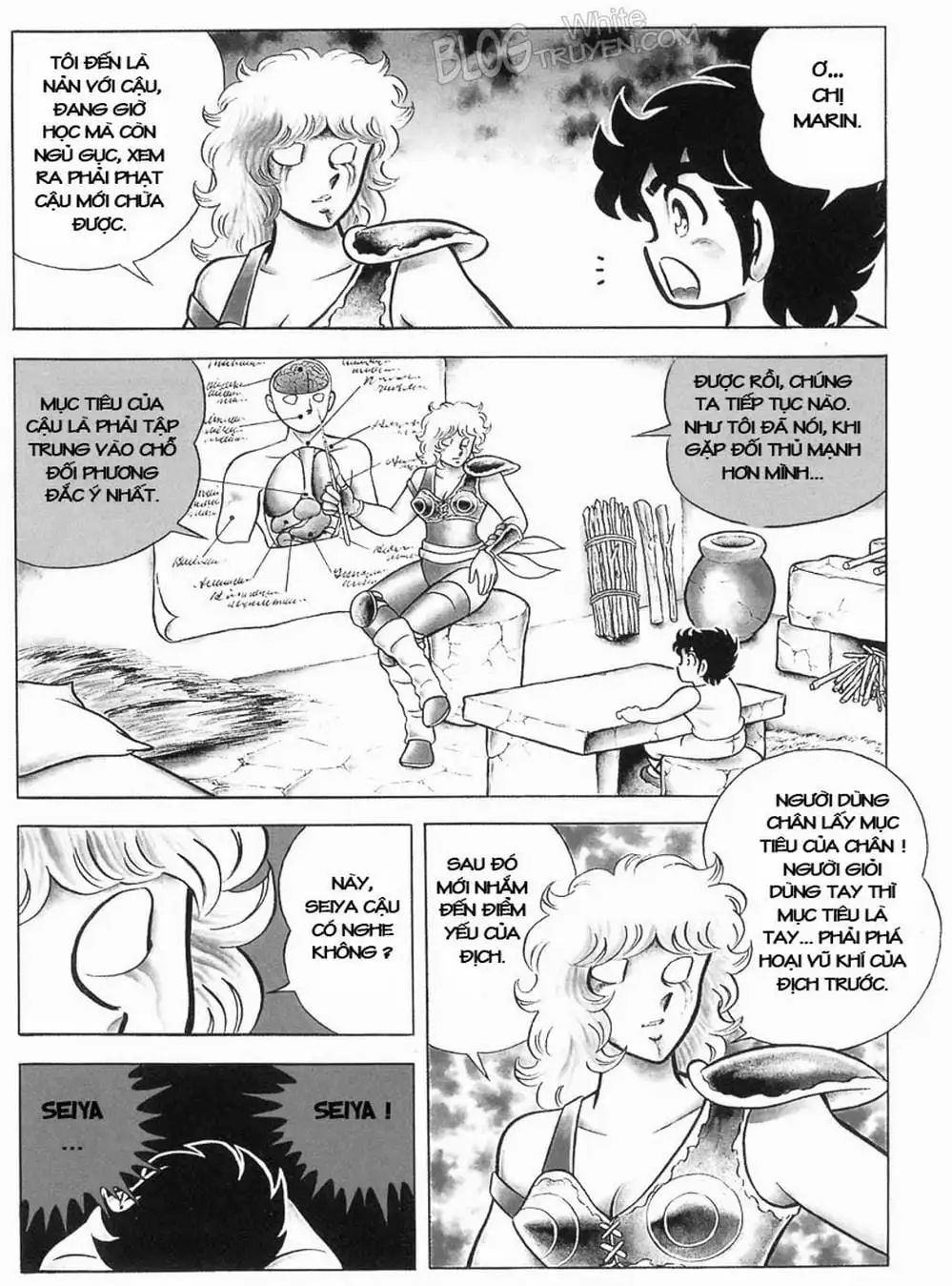 Truyện Tranh Áo Giáp Vàng - Saint Seiya trang 4