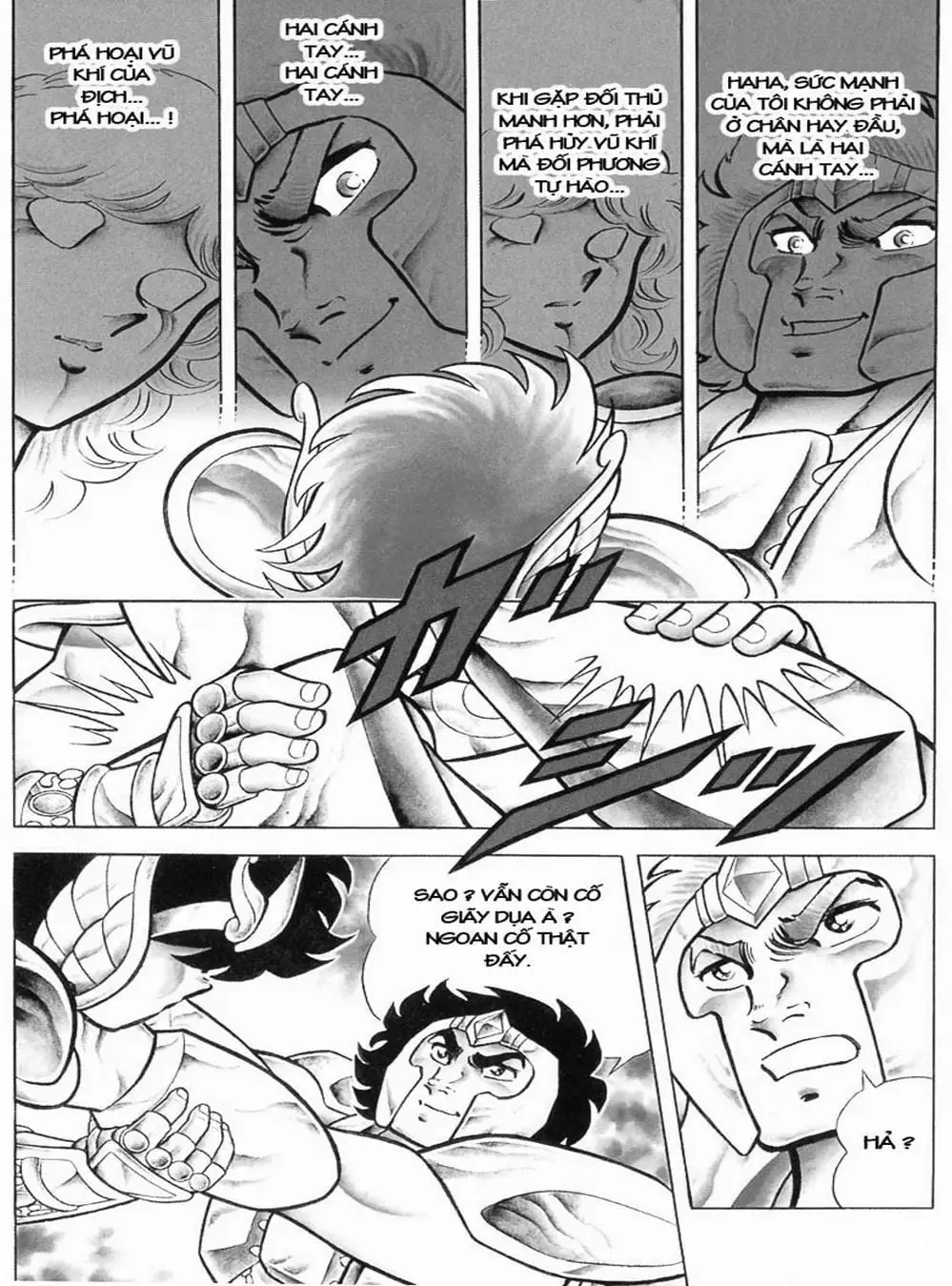Truyện Tranh Áo Giáp Vàng - Saint Seiya trang 4