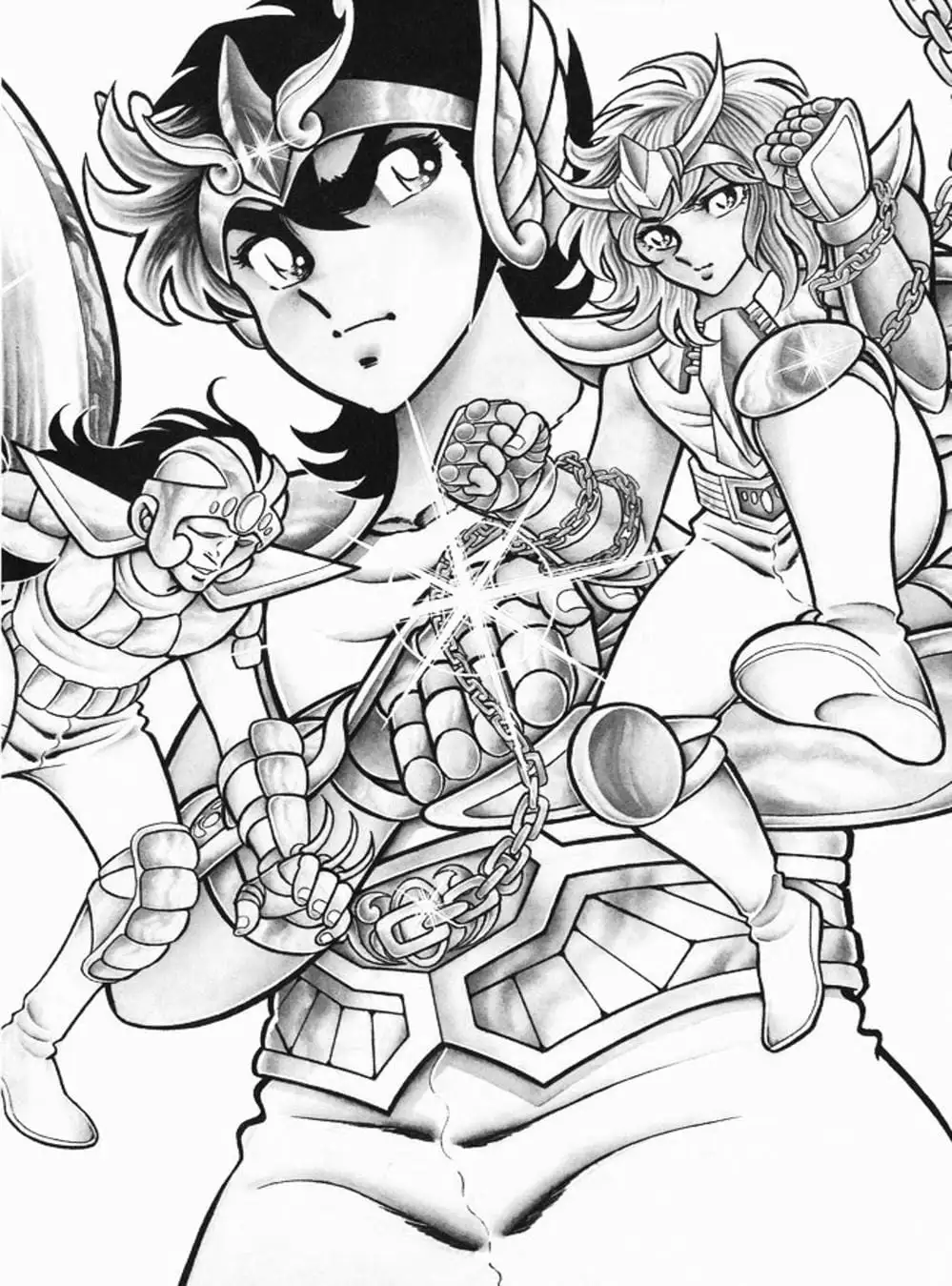Truyện Tranh Áo Giáp Vàng - Saint Seiya trang 4