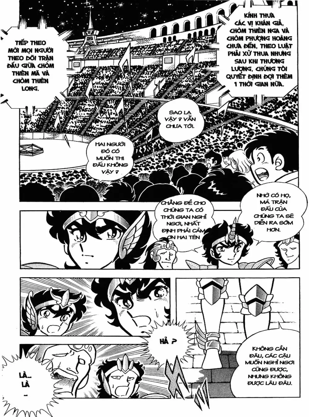 Truyện Tranh Áo Giáp Vàng - Saint Seiya trang 4