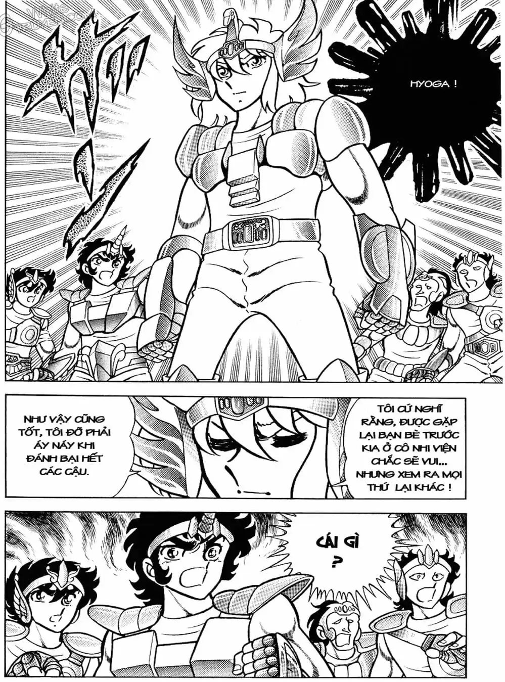 Truyện Tranh Áo Giáp Vàng - Saint Seiya trang 4