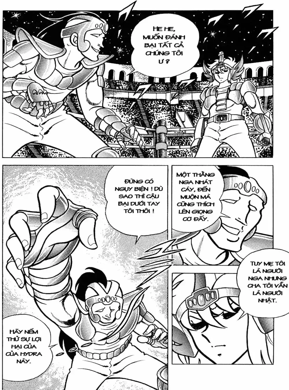 Truyện Tranh Áo Giáp Vàng - Saint Seiya trang 4