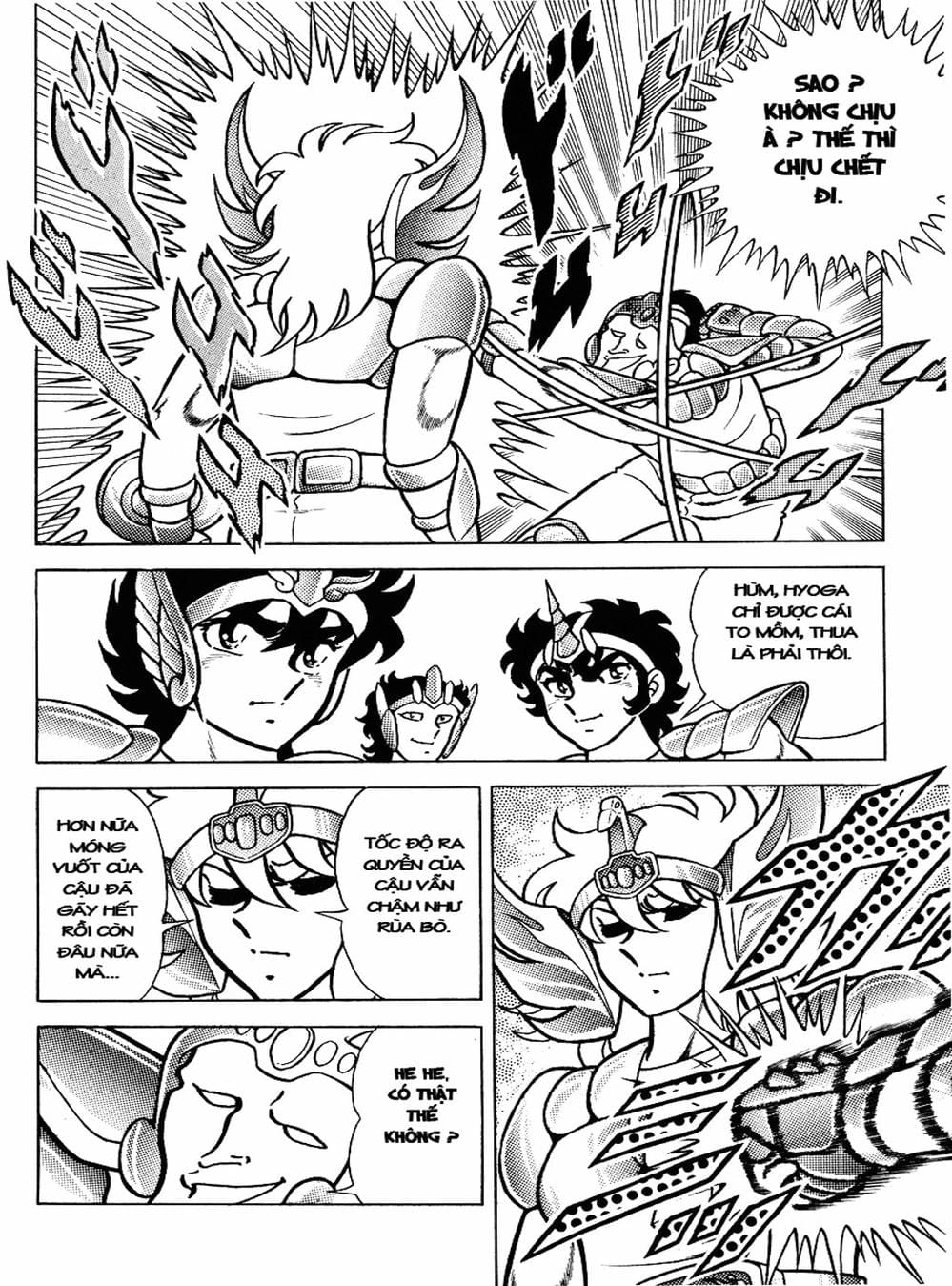 Truyện Tranh Áo Giáp Vàng - Saint Seiya trang 4