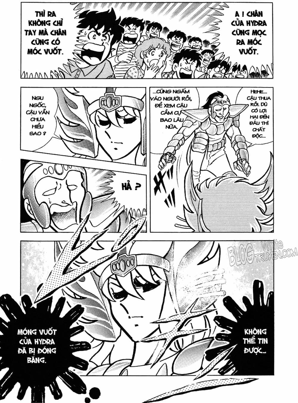 Truyện Tranh Áo Giáp Vàng - Saint Seiya trang 4