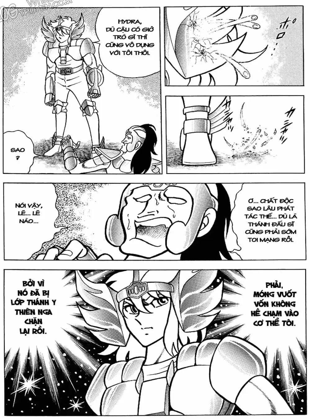 Truyện Tranh Áo Giáp Vàng - Saint Seiya trang 4