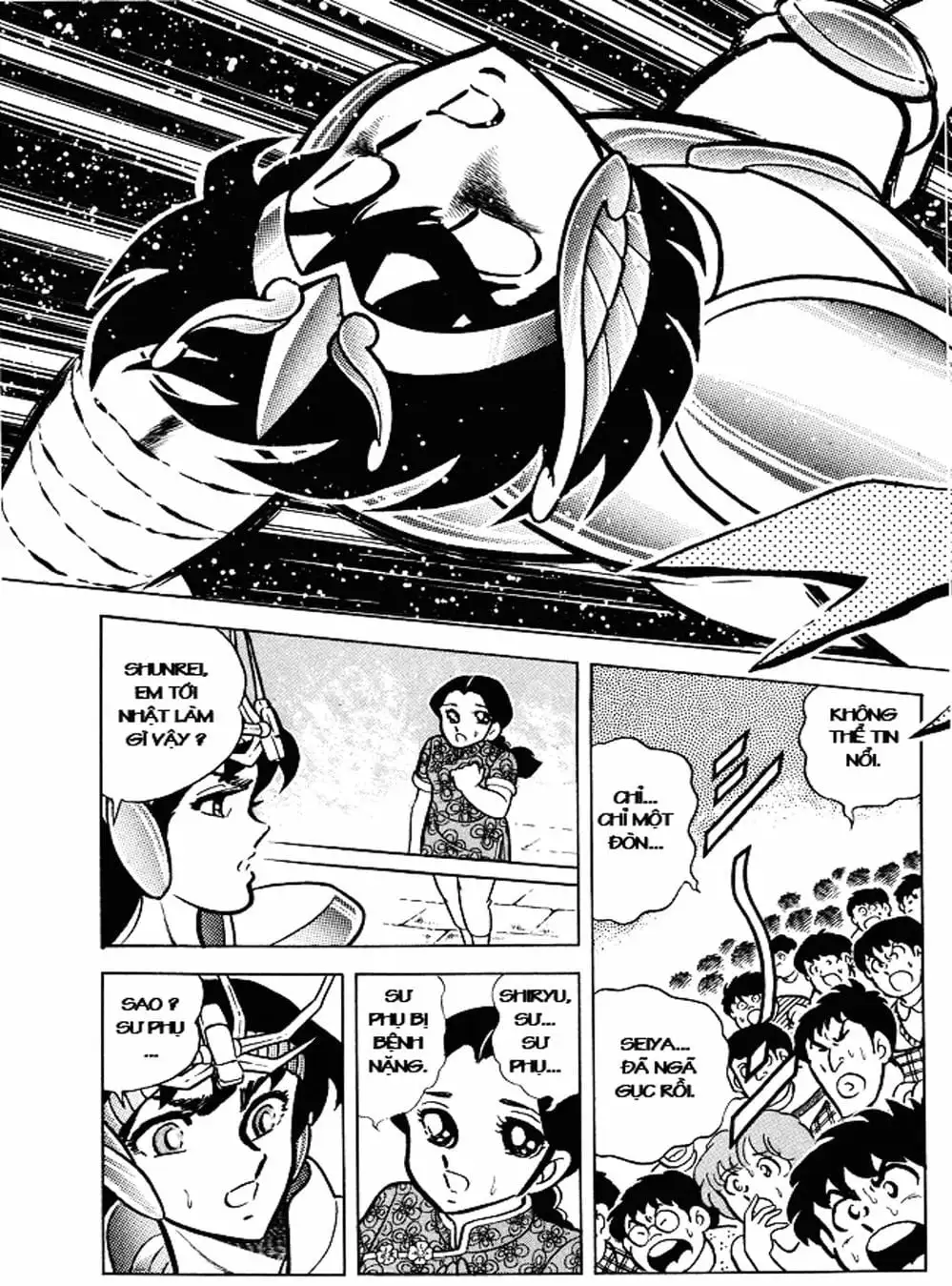 Truyện Tranh Áo Giáp Vàng - Saint Seiya trang 4