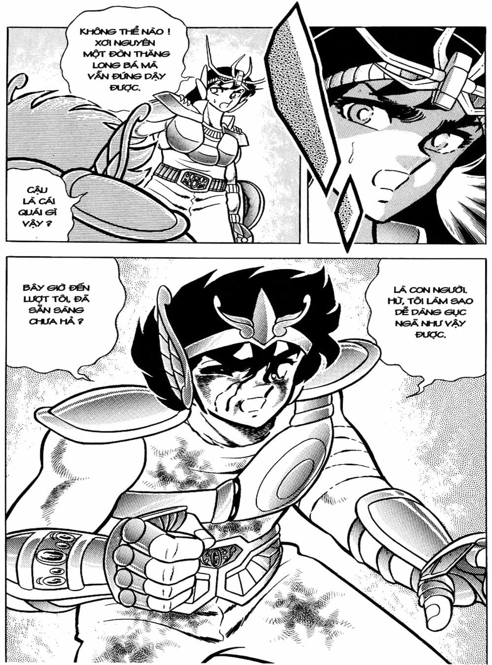 Truyện Tranh Áo Giáp Vàng - Saint Seiya trang 4