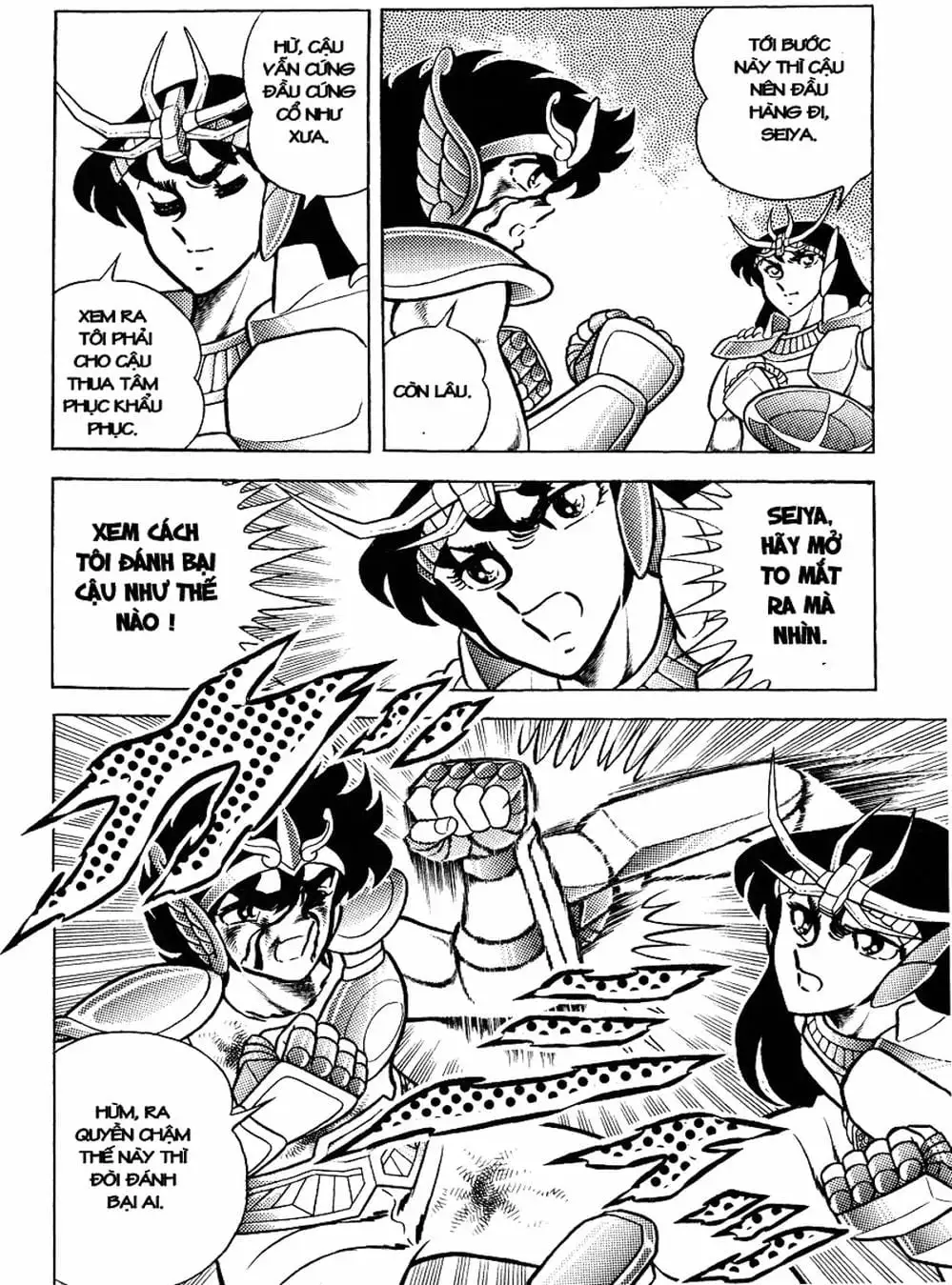 Truyện Tranh Áo Giáp Vàng - Saint Seiya trang 4